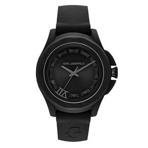 Karl Lagerfeld Unisex Knockout Sport Black Watch